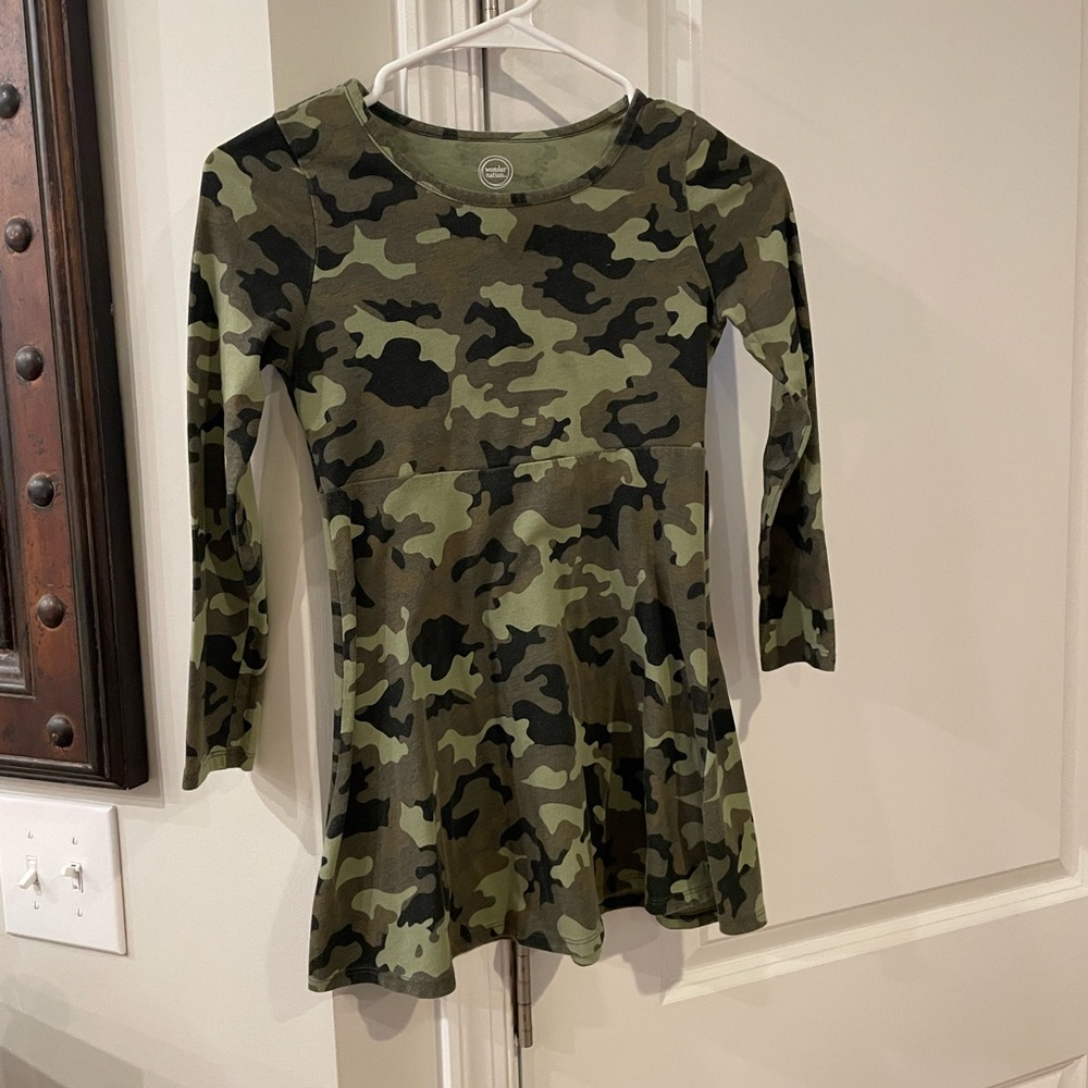 Girls camo dress